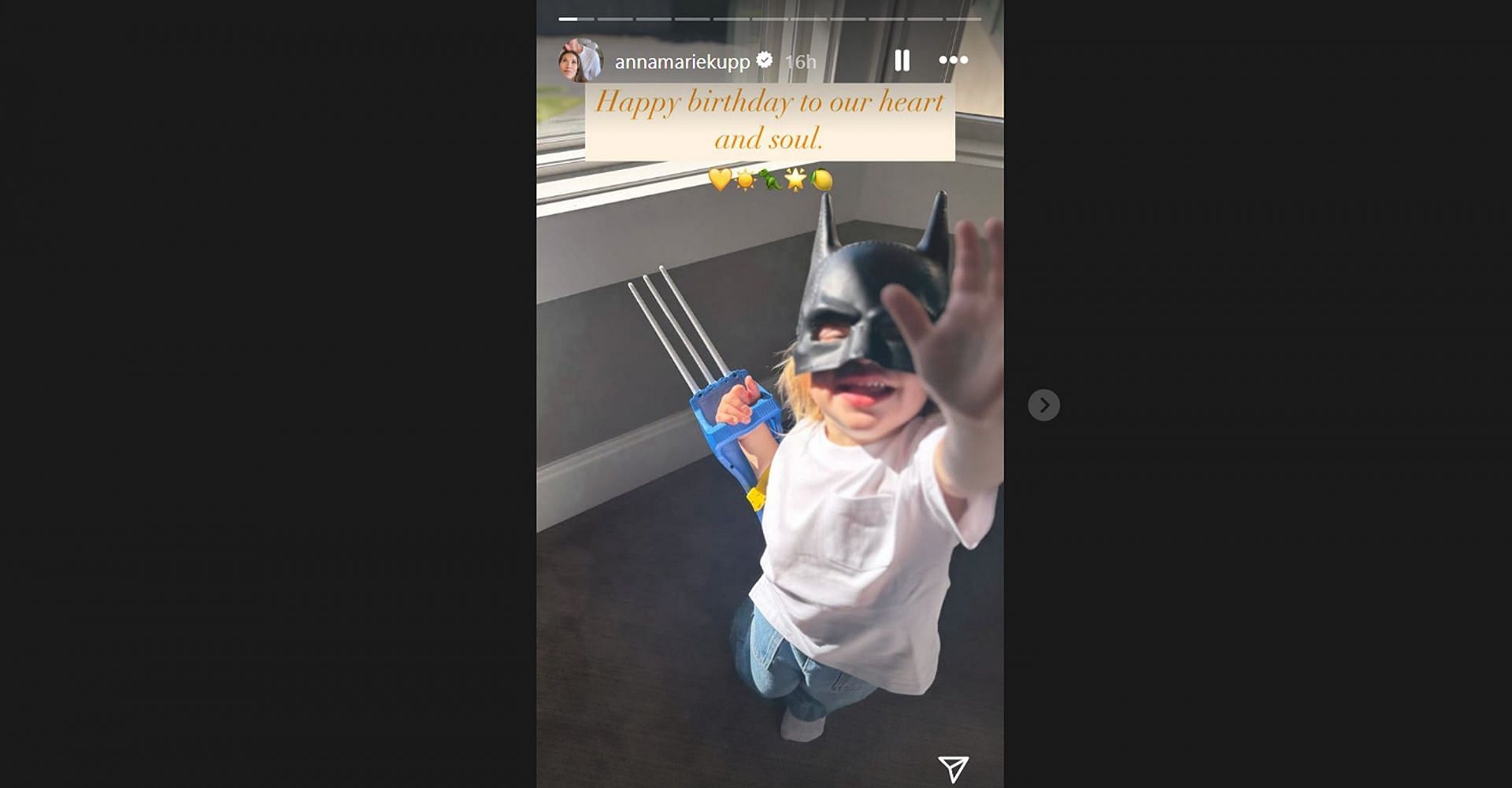 Cooper Kupp’s wife, Anna, shares photo on son's birthday/@annamariekupp